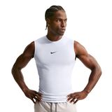 Nike Pro Dri-Fit Tight Sleeveless Erkek Beyaz Antrenman Atlet FB7914-100