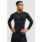 Nike Pro Dri-Fit Tight Top Ls Erkek Siyah Uzun Kollu Spor Tişört - XL