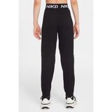 Nike Pro Fleece Kız Çocuk Dri-Fıt Jogger Eşofman Altı - XS - Siyah - Beyaz