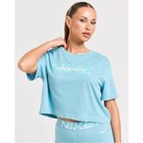 Nike Pro Graphic Cropped Training Short-Sleeve Kadın Tişört Ndd Sport - M - Mavi