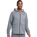 Nike Pro Terma Fit Sphere Full Zip Men's Hoodie Erkek Kapüşonlu Terma Fit Sweatshirt Gri