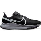 Nike React Pegasus Trail 4 Erkek Siyah Beyaz Arazi Yürüyüş Koşu Ayakkabısı - Siyah - Beyaz