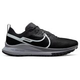 Nike React Pegasus Trail 4 Erkek Siyah Beyaz Arazi Yürüyüş Koşu Ayakkabısı