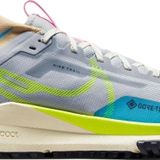 Nike React Pegasus Trail 4 GoreTex Su Geçirmez Reflektörlü Yürüyüş Koşu Ayakkabısı Gri