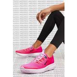 Nike React Run Flyknit Walk Runnig Shoes Yürüyüş Koşu Ayakkabısı Fuşya