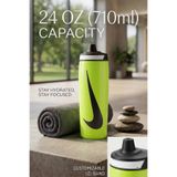 Nike Refuel 24 oz (710 ml) Volt Sporcu Suluk Matara - Sızdırmaz Elit Suluk