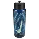 Nike Renew Recharge Chug Bottle 24 Oz Unisex Mavi Antrenman Suluk N.100.7643.459.24