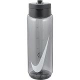 Nike Renew Recharge Straw Bottle 24 Oz Antrasit Unisex Matara