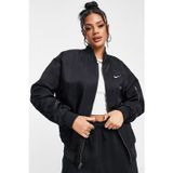 Nike Reversible Synthetic Fill Versity Loose Fit Bomber Jacket Kadın Çift Taraflı Bol Kesim Ceket Siyah