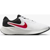 Nike Revolution 7 Erkek Beyaz Yürüyüş ve Koşu Ayakkabısı Kauçuk Taban ile Yüksek Konfor - Beyaz - Kırmızı - Siyah