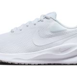 Nike Revolution 7 erkek sokak koşu ayakkabısı, Beyaz, 37.5 EU