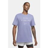 Nike Running Dri-Fit Run Division Reflect Reflektörlü Mavi Erkek T-shirt