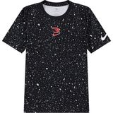 Nıke Rwb Large Splatter Aop Tee Erkek Çocuk Tişört 9Q1076 - 10 - 12 Yaş - Siyah - Kırmızı - Beyaz