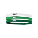 NIKE SAÇ BANLARI ELASTİK SAÇ Headbands 3pk Kafa Bandı Unisex yetişkin, Çok Renkli, Tek Boyut