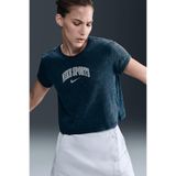 Nike Short-Sleeve Womes T-Shirt Navy Kadın Tişört Lacivert