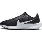 Nike Siyah - Gri - Gümüş Kadın Deri Koşu Ayakkabısı DV3854-001 W Nıke Aır Zoom Peg 40 Beden: 37.5