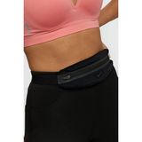 Nike Slim Running Reflector Belt Waist Pack Unisex Koşu Ince Reflektörlü Esnek Bel Çantası Siyah - Standart