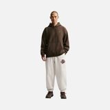 Nike Solo Swoosh Cuffed Fleece Kalın Polar Erkek Eşofman Altı Kırık Beyaz Krem - M Nk Solo Sw Flc Cuff Pant Bol Kesim | IQ5560-030