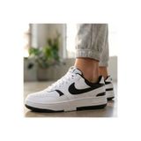 Nike Spor Ayakkabı W Gamma Force, Erkek, Beyaz/Siyah, 40 Beden