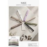 Nike Sportswear 6'lı Karışık Renkli Spor Saç Bandı Seti - Lastikli Tenis, Fitness, Koşu Kafa Bandı