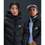 Nike Sportswear All Day Play Therma-FIT Loose-Fit Puffer Jacket 08-16 yaş çocuk erkek Siyah Mont - HQ4976-010