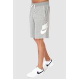 Nike Sportswear Alumni Swoosh Gri Erkek Şort
