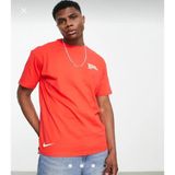 Nike Sportswear Circa Graphic Short-Sleeve Bol Kalıp Kırmızı Erkek T-Shirt DR7801-696
