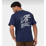 Nike Sportswear Circa Graphic Tee Navy Baskılı Erkek Tişört Lacivert - XL - Laicvert