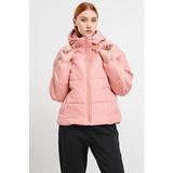 Nike Sportswear Classic Puffer Kadın Montu Bol Kesim Termal Özellikli Pembe Renk
