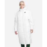 Nike Sportswear Classic Puffer Therma-FIT Kapüşonlu Beyaz Kadın Mont GENİŞ KALIP FB7675133
