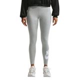 Nike Sportswear Classics High-Waisted Graphic Kadın Gri Günlük Stil Tayt DV7791-063
