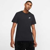 Nike Sportswear Club Erkek Siyah Tişört AR4997-013 - M