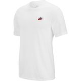 Nike Sportswear Club Erkek T-Shirt - 001 - Beyaz