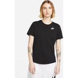 Nike Sportswear Club Essentials DX7902-010 Kadın Tişörtü - Siyah - XS