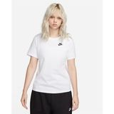 Nike Sportswear Club Essentials DX7902-100 Kadın Tişörtü - Beyaz