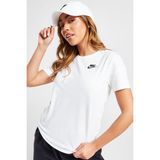 Nike Sportswear Club Essentials Womens T-Shirt Kadın Tişört Beyaz