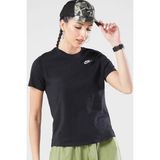 Nike Sportswear Club Essentials Womens T-Shirt Kadın Tişört Siyah - XS