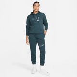 Nike Sportswear Club Fleece Shine Kadın Yeşil Eşofman Altı