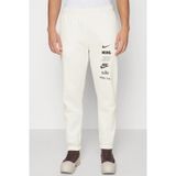 Nike Sportswear Club Fleece Stack Logo Pant Erkek Eşofman Altı Kırık Beyaz