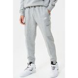 Nike Sportswear Club Fleece Taper Leg Sneaker Length Cargo Pant Erkek Pamuklu Kargo Eşofman Altı Gri - 2XL