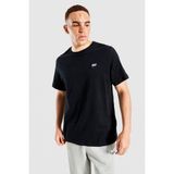Nike Sportswear Club Men's T-Shirt Erkek Pamuklu Tişört Siyah - Siyah - Lacivert
