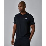 Nike Sportswear Club Tee Erkek Tişört AR4997-013 Siyah - L - 001-Siyah