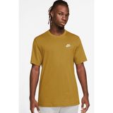 Nike Sportswear Club Tee Standart Kesim Erkek Tişört - XL - Bronz