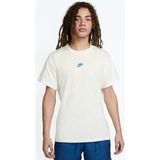 Nike Sportswear Club Wide Cut Short-Sleeve Erkek Tişört FJ0560-133 - Açık Ekru