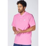Nike Sportswear Clup Regular Fit Kesim Erkek Pembe Polo Yaka Tişört