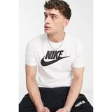 Nike Sportswear Clup Standart Kesim Beyaz Erkek Spor Tişört - 2XL - --