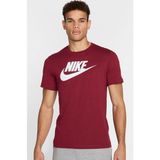 Nike Sportswear Clup Standart Kesim Bordo Erkek Spor Tişört