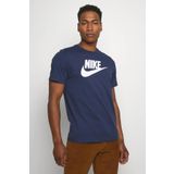 Nike Sportswear Clup Standart Kesim Lacivert Erkek Spor Tişörtü
