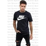 Nike Sportswear Clup Standart Kesim Siyah Erkek Spor Tişört - XL