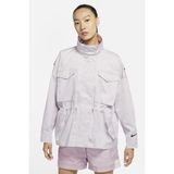 Nike Sportswear Collection Essentials M65 Full Zip Büyü Beden Kadın Ceket Lila - XL
